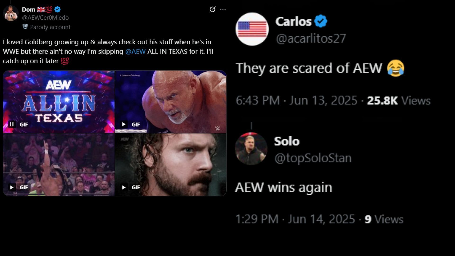Fans react to WON's report. (Images via @Cultaholic X)